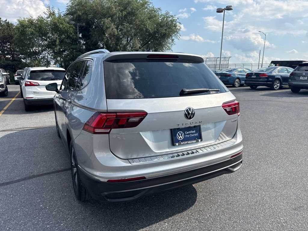 2022 Volkswagen Tiguan 2.0T SE Silver at Bob Ruth Ford