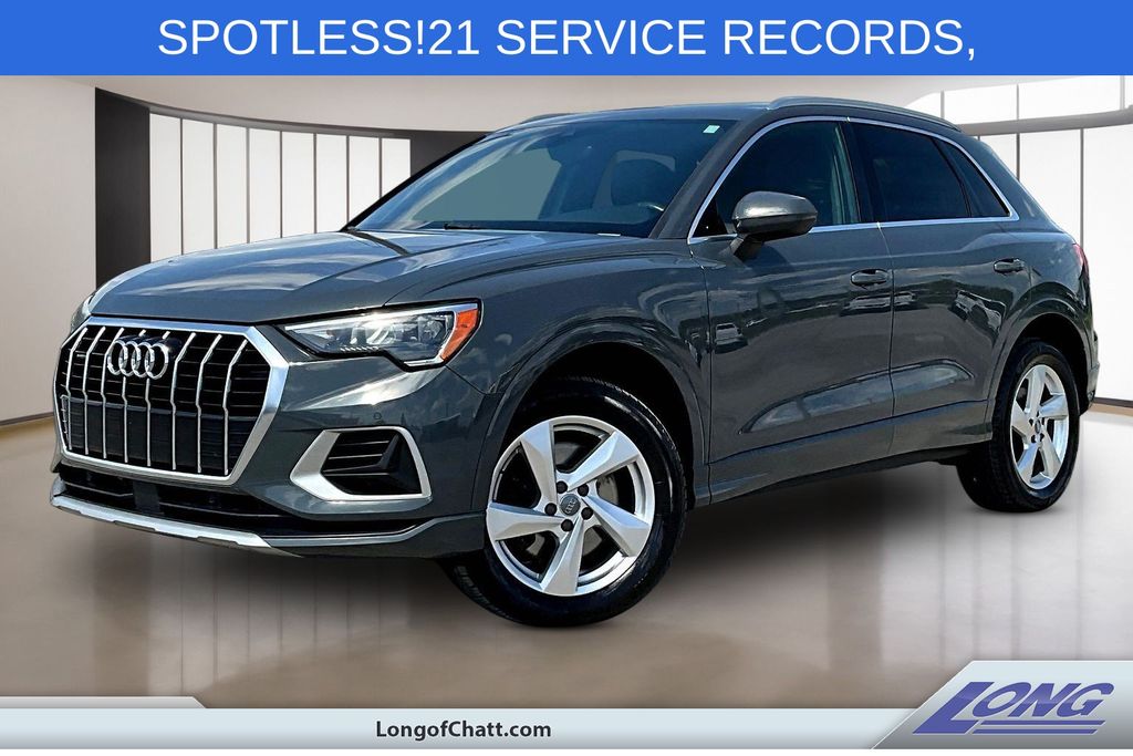 Gray Metallic 2020 Audi Q3 quattro Premium 45 TFSI SUV / Crossover All-Wheel Drive 8-Speed Automatic