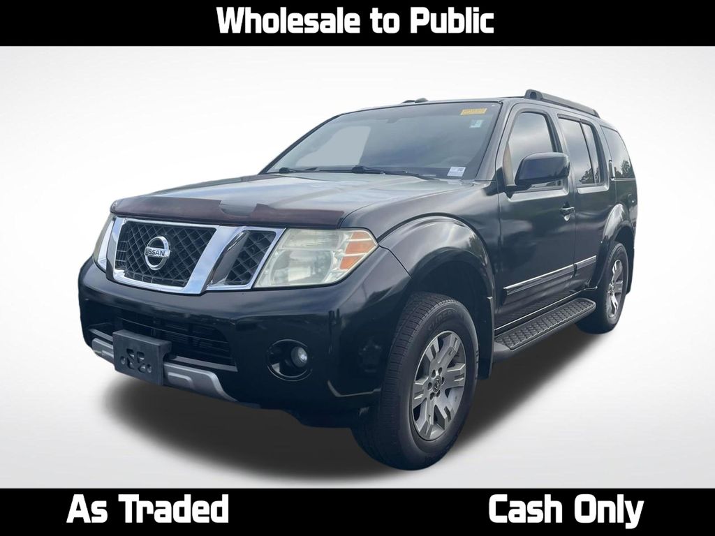 Super Black Metallic 2008 Nissan Pathfinder SUV / Crossover 4X2 5-Speed Automatic Overdrive