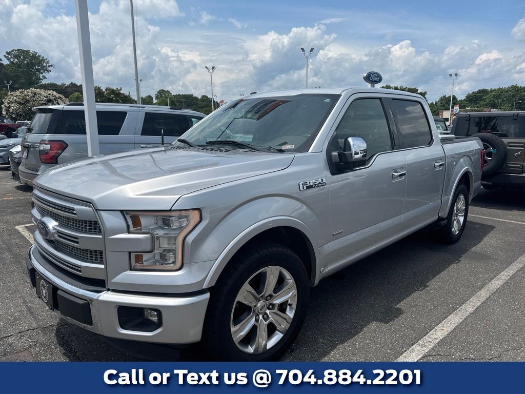 Ingot Silver 2016 Ford F-150 Pickup Truck 4X2 6-Speed Automatic