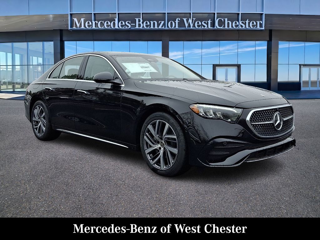 Black 2026 Mercedes-Benz E-Class E 350 4MATIC Sedan All-Wheel Drive 9-Speed Automatic