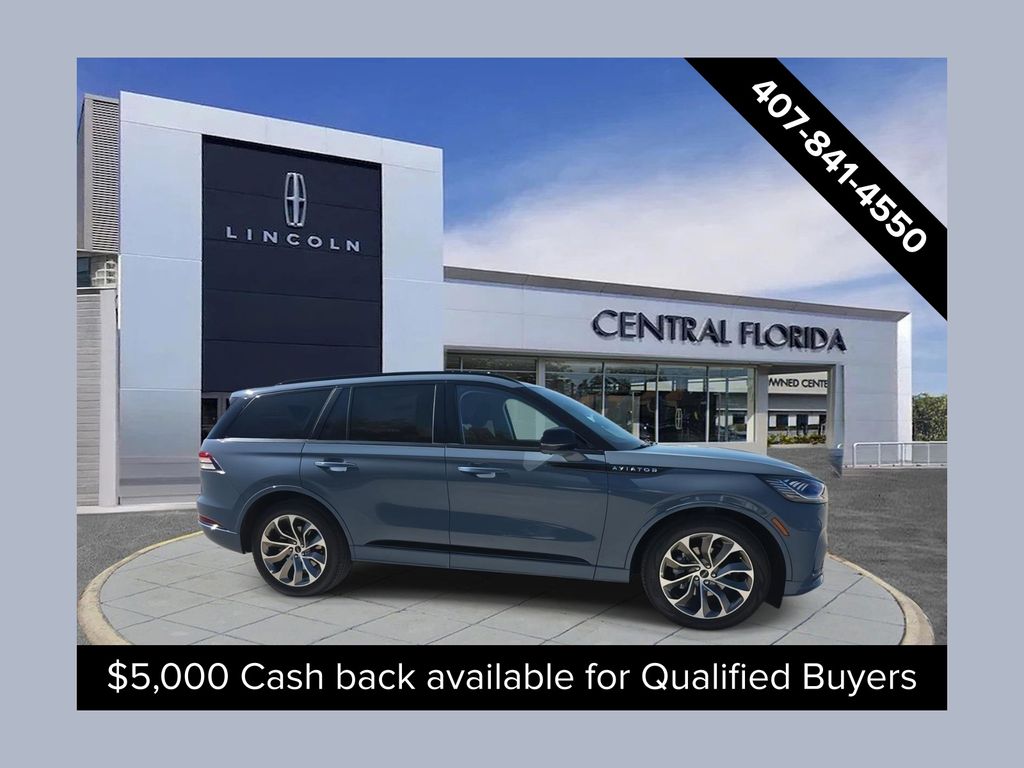 Blue Metallic 2026 Lincoln Aviator SUV / Crossover Rear-Wheel Drive Automatic