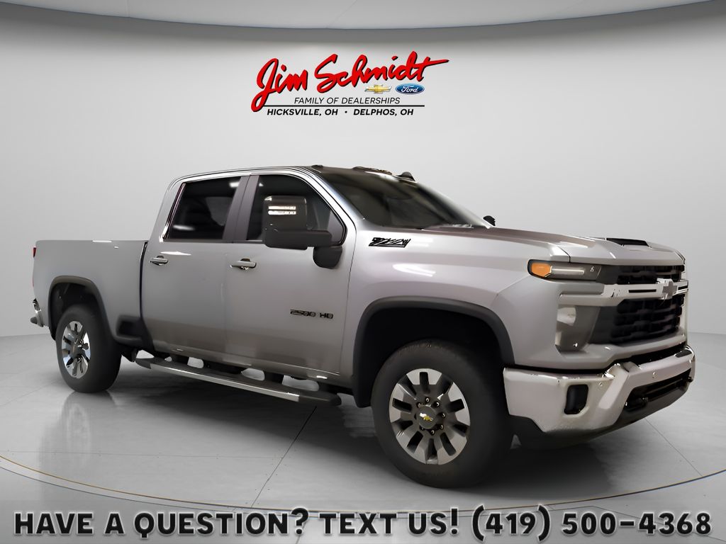 Sterling Gray Metallic 2026 Chevrolet Silverado 2500HD Pickup Truck Four-Wheel Drive Automatic
