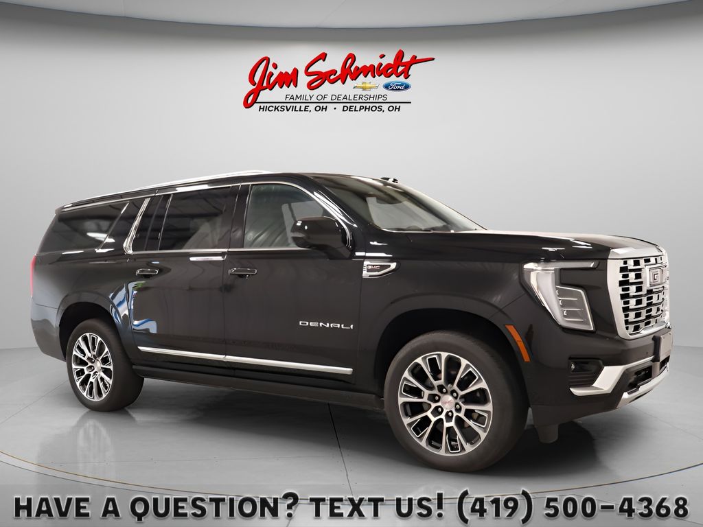 Onyx Black 2026 GMC Yukon XL SUV / Crossover Four-Wheel Drive