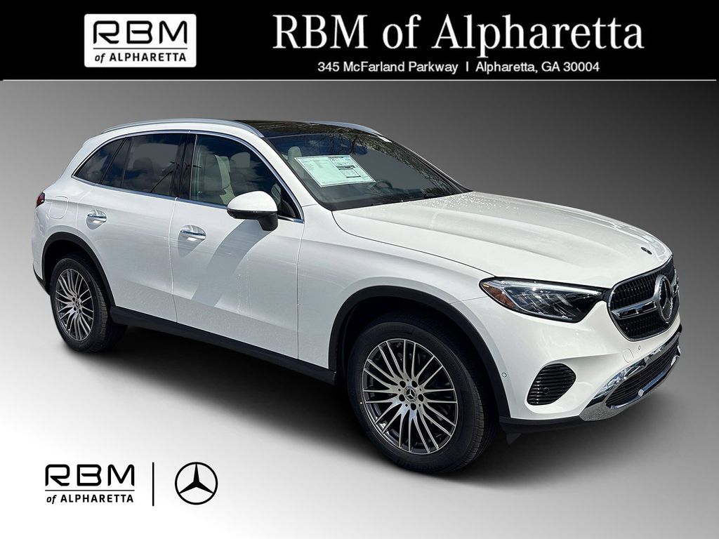 White 2026 Mercedes-Benz GLC 300 4MATIC SUV / Crossover All-Wheel Drive 9-Speed Automatic