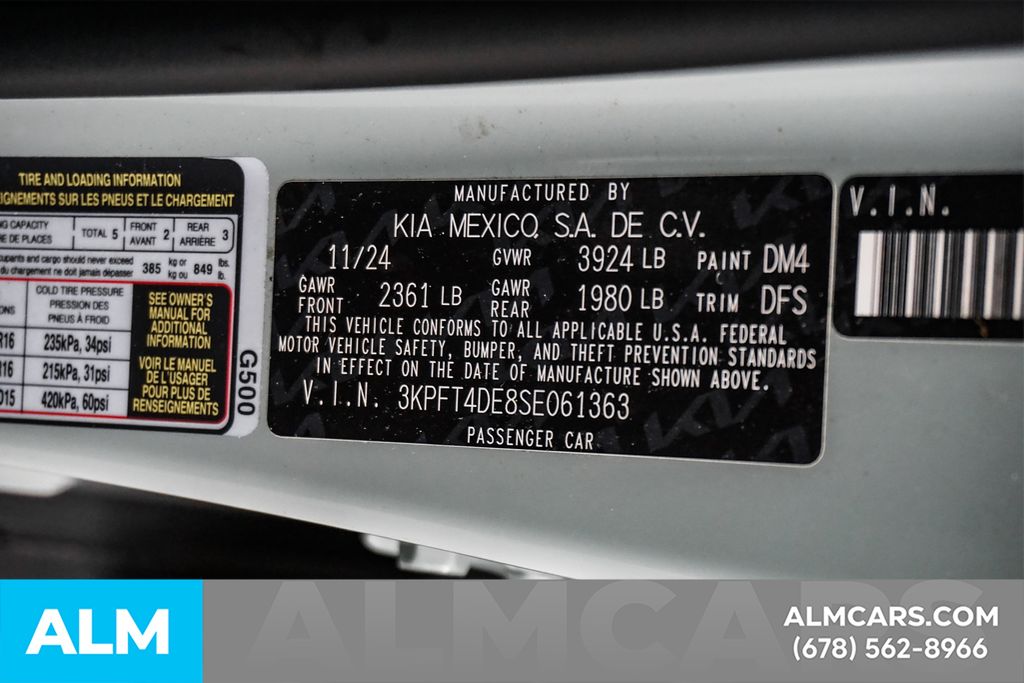 Used 2025 Blue Kia LXS image 52