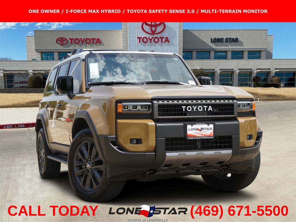 Trail Dust/Gray Scape 2024 Toyota Land Cruiser SUV / Crossover Four-Wheel Drive 8-Speed Automatic