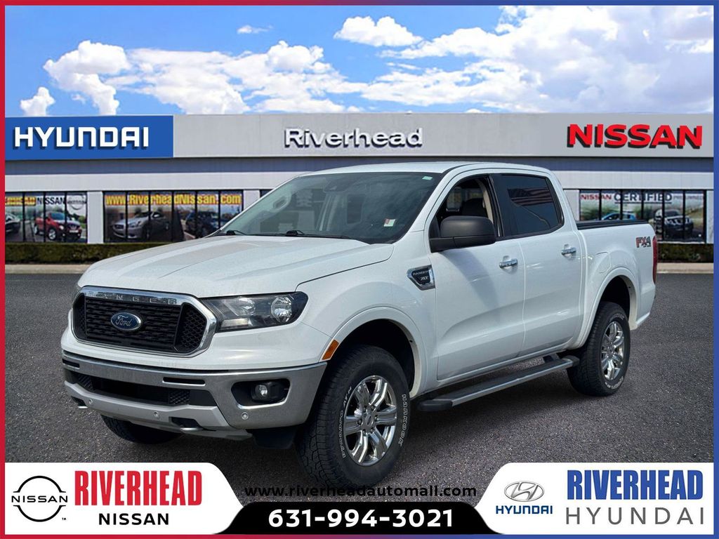 Oxford White 2019 Ford Ranger Pickup Truck Four-Wheel Drive Automatic