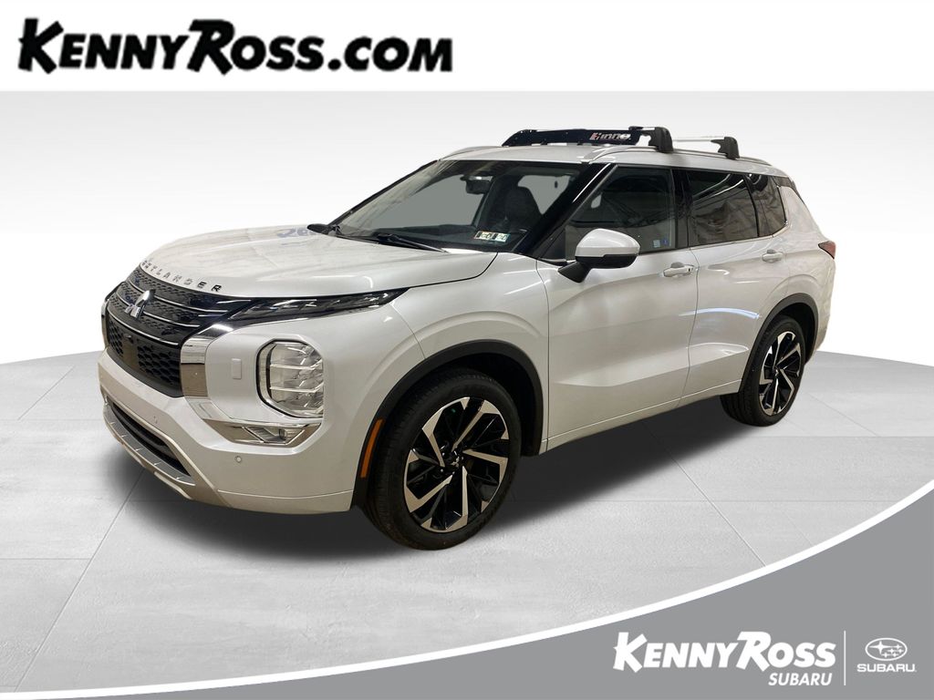 White Diamond 2022 Mitsubishi Outlander SUV / Crossover All-Wheel Drive Continuously Variable Transmission