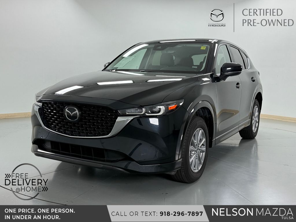 Jet Black Mica 2025 Mazda CX-5 2.5 S Preferred AWD SUV / Crossover All-Wheel Drive 6-Speed Automatic