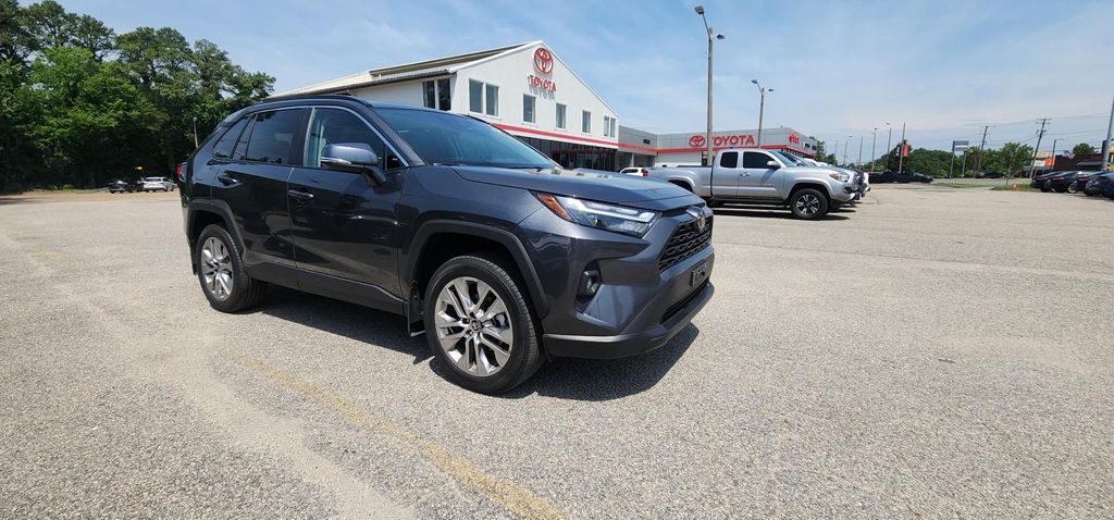 Magnetic Gray Metallic 2025 Toyota RAV4 SUV / Crossover All-Wheel Drive 8-Speed Automatic
