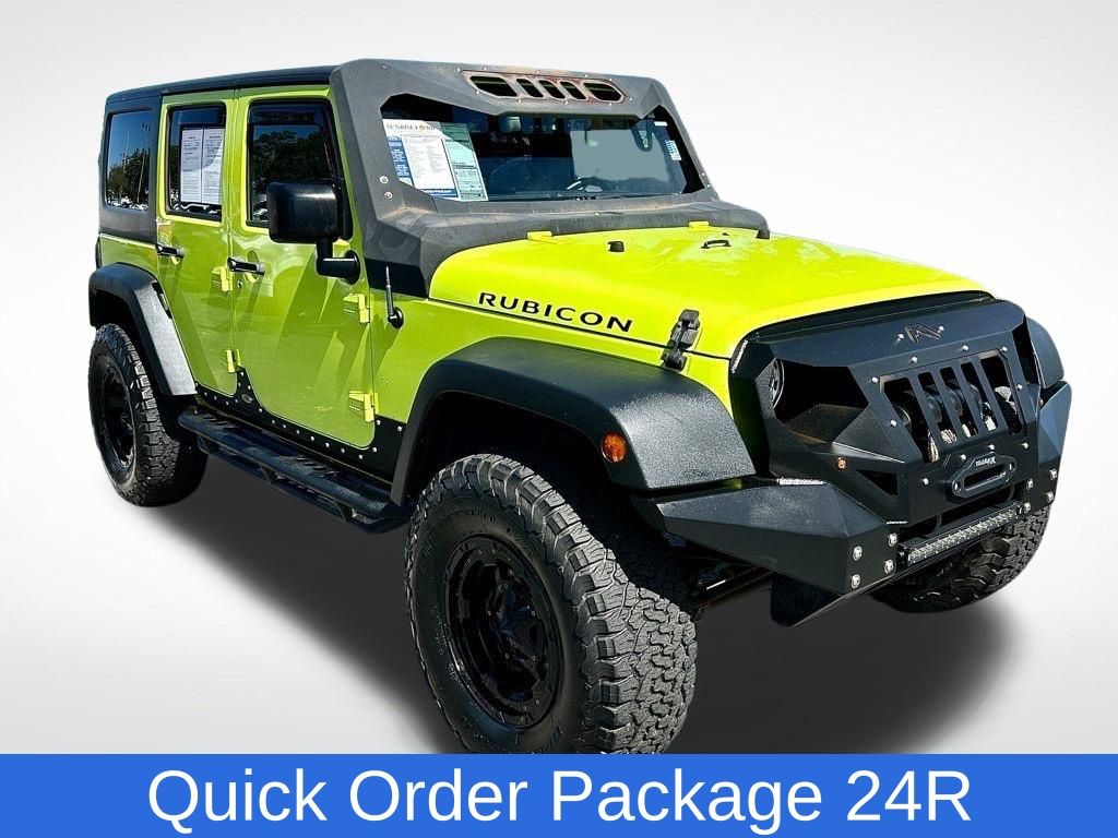 Used 2017 Jeep Wrangler Unlimited Rubicon with VIN 1C4BJWFG7HL522230 for sale in Miami, FL