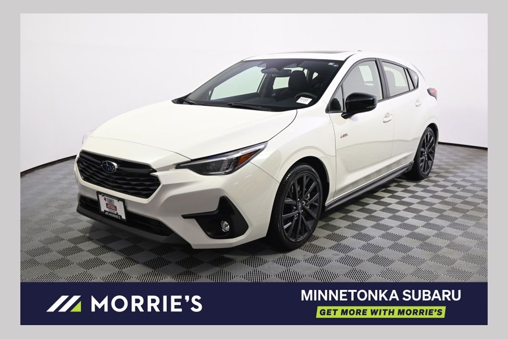 Crystal White Pearl 2026 Subaru Impreza Wagon All-Wheel Drive Continuously Variable Transmission