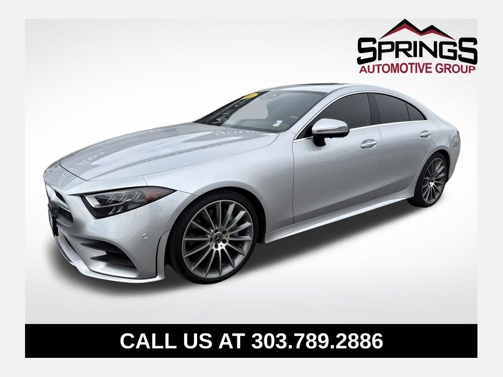 Silver 2020 Mercedes-Benz CLS 450 Coupe RWD Coupe Rear-Wheel Drive 9-Speed Automatic