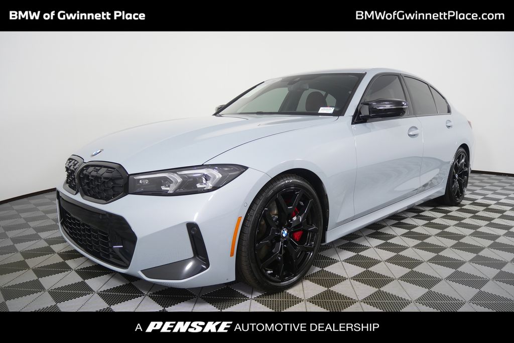 Gray Metallic 2026 BMW 3 Series Sedan Rear-Wheel Drive 8-Speed Automatic