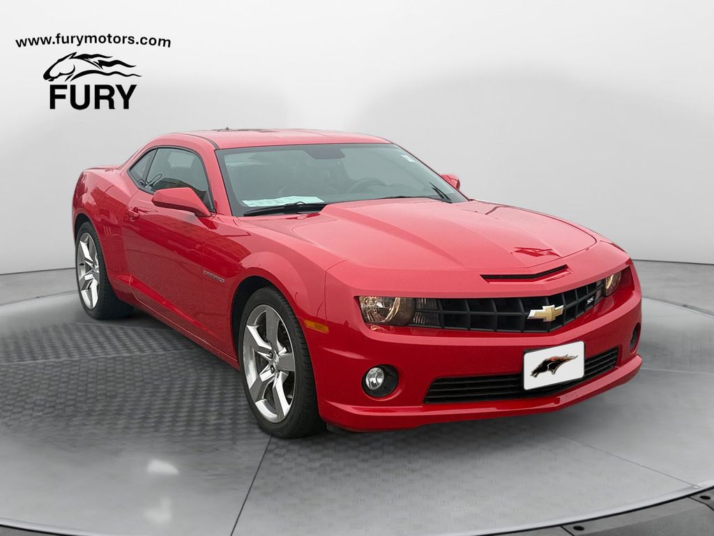 Victory Red 2011 Chevrolet Camaro 2SS Coupe RWD Coupe Rear-Wheel Drive 6-Speed Automatic