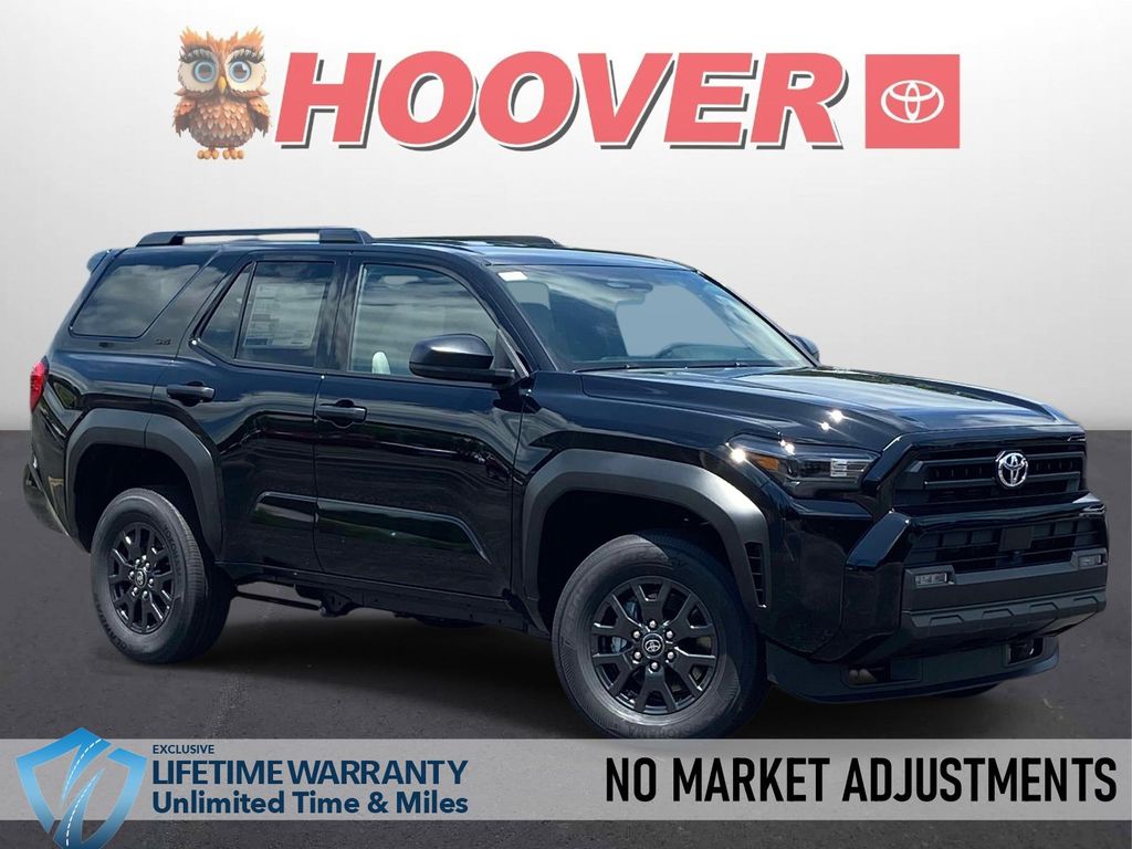 Black 2026 Toyota 4Runner SUV / Crossover 4X2 8-Speed Automatic
