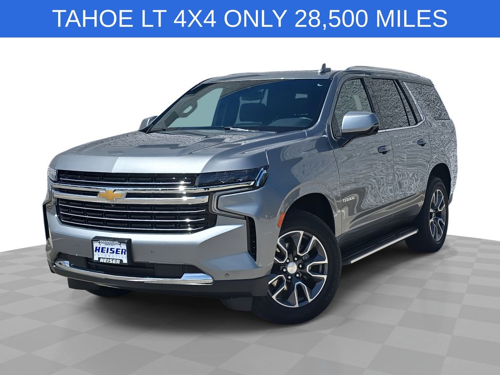 Sterling Gray Metallic 2023 Chevrolet Tahoe LT 4WD SUV / Crossover Four-Wheel Drive