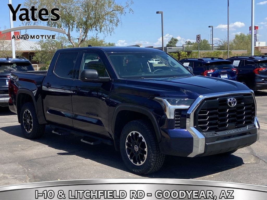 Blueprint 2024 Toyota Tundra Pickup Truck Four-Wheel Drive Automatic