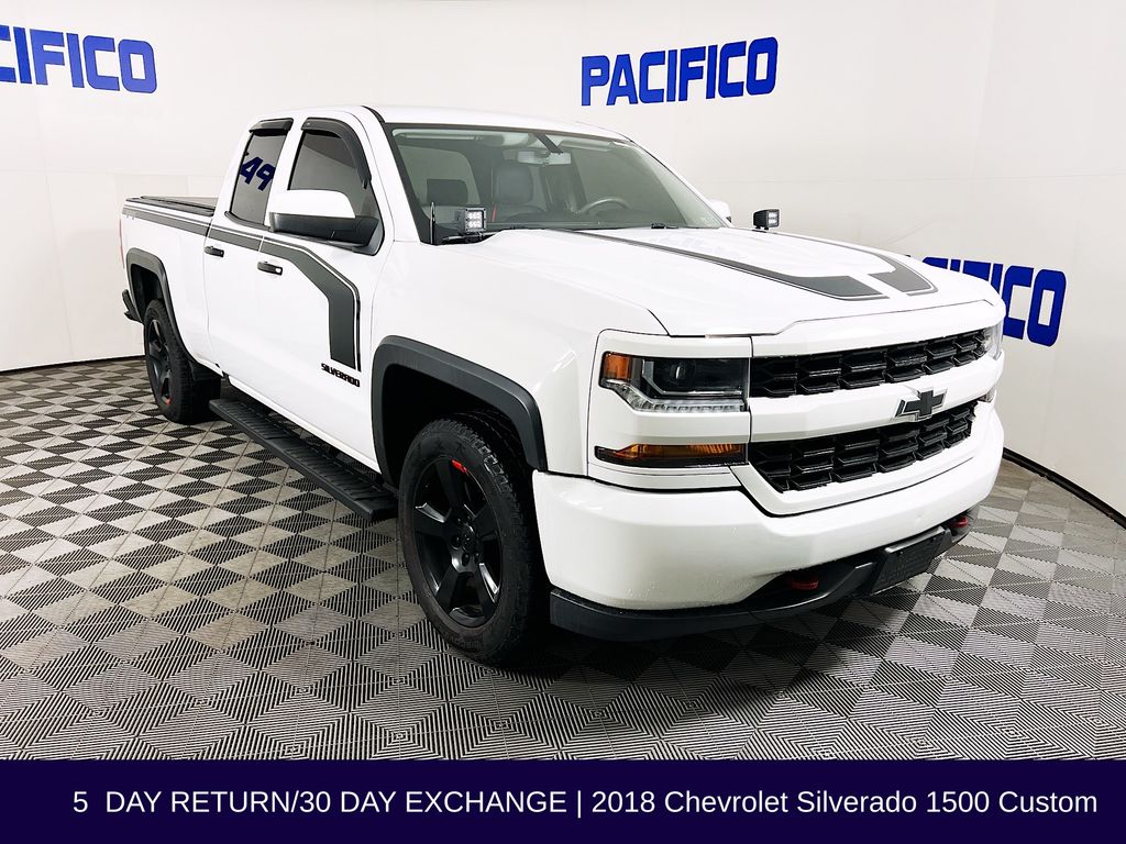 2018 Chevrolet Silverado 1500 Custom Double Cab 4WD