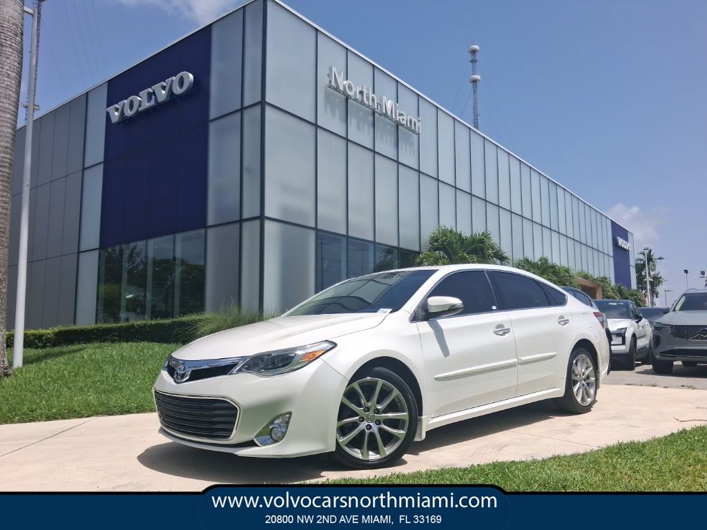 White (Blizzard Pearl) 2015 Toyota Avalon Sedan Front-Wheel Drive 6-Speed Automatic
