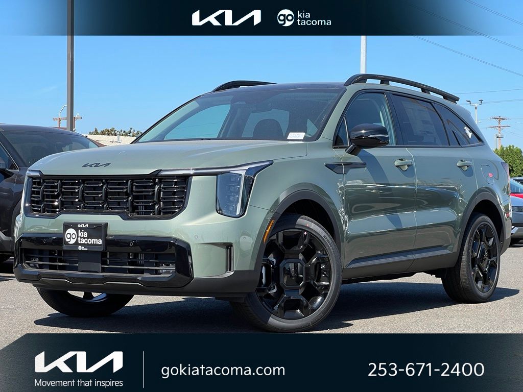 Jungle Green 2026 Kia Sorento SUV / Crossover All-Wheel Drive 8-Speed Dual Clutch