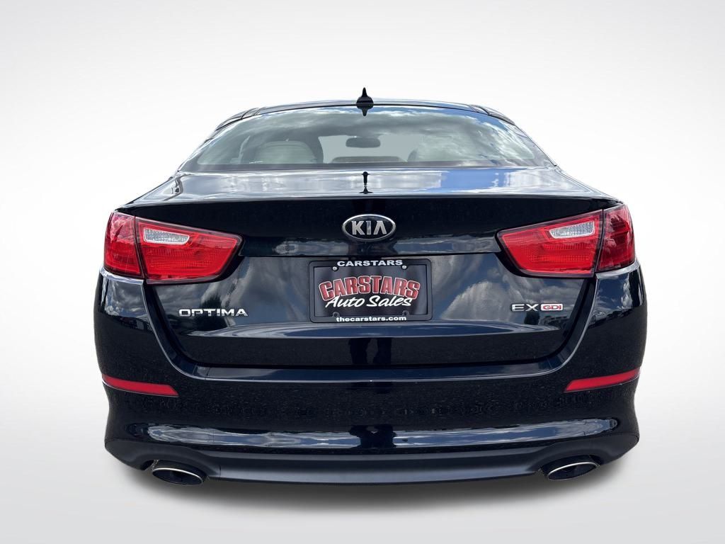 2015 Ebony Black Kia Optima EX FWD Sedan
