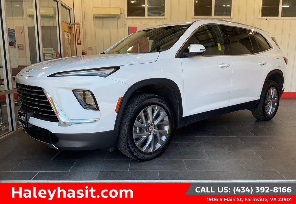 Summit White 2025 Buick Enclave SUV / Crossover Front-Wheel Drive 8-Speed Automatic