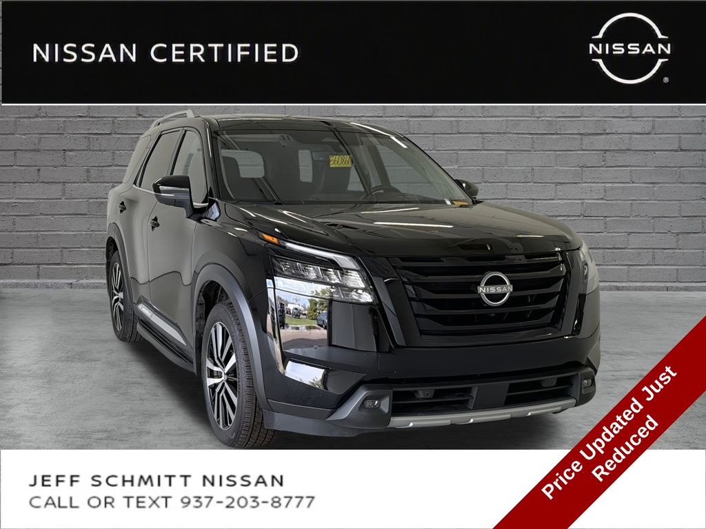 Super Black 2025 Nissan Pathfinder SUV / Crossover Front-Wheel Drive 9-Speed Automatic