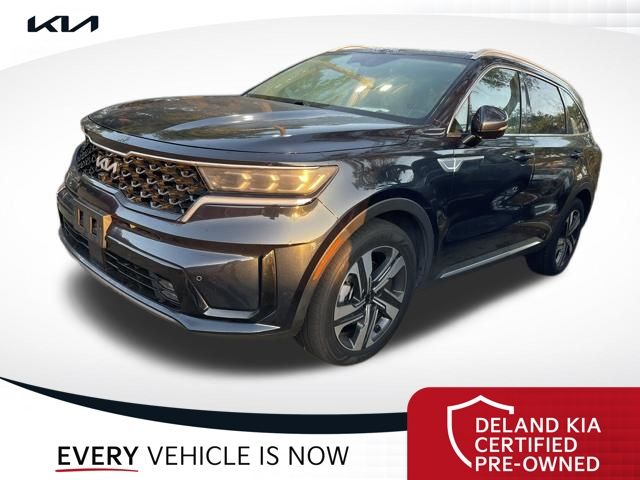 Gravity Blue 2022 Kia Sorento Plug-In Hybrid SX Prestige AWD SUV / Crossover All-Wheel Drive 6-Speed Automatic