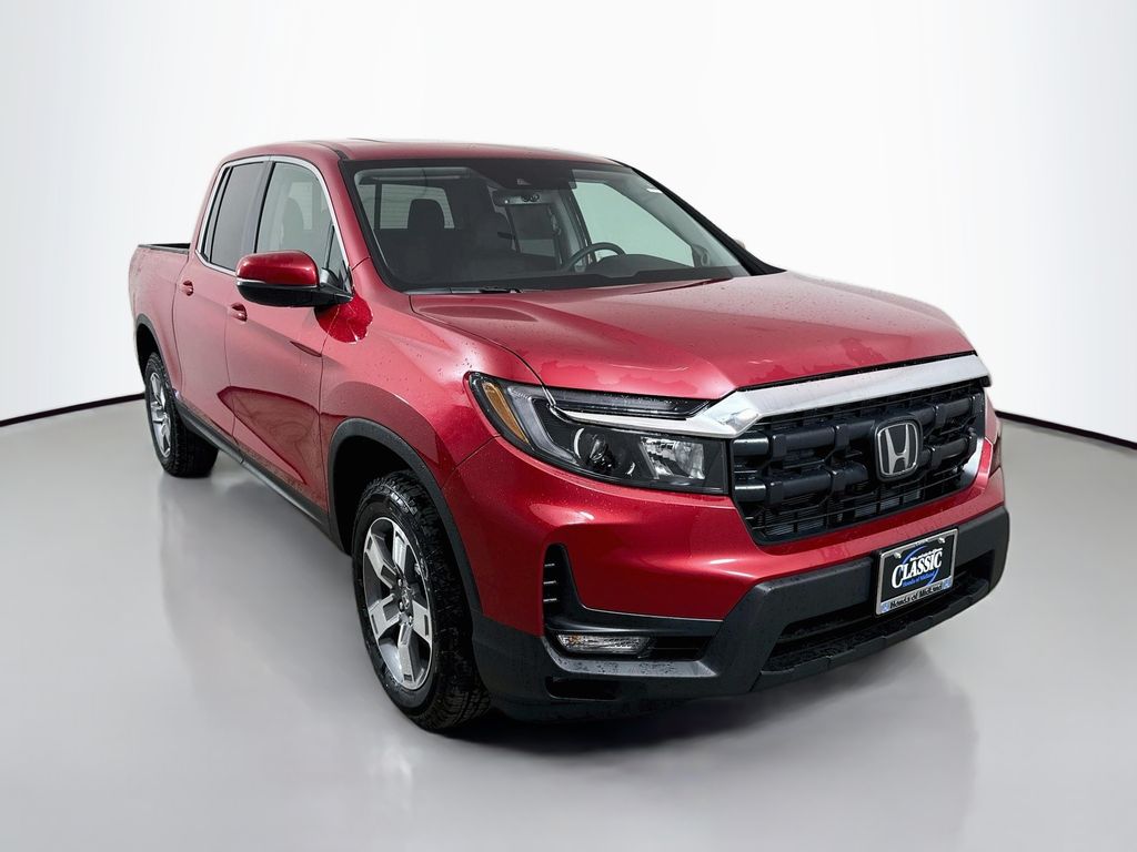 Radiant Red Metallic II 2026 Honda Ridgeline Pickup Truck All-Wheel Drive 9-Speed Automatic