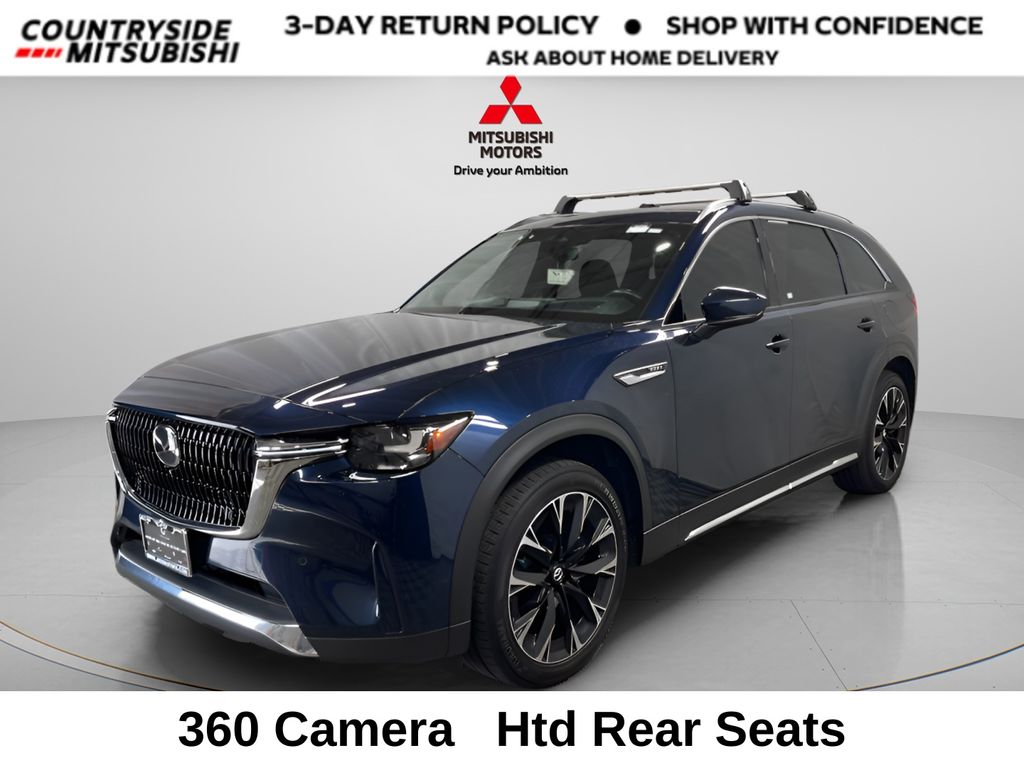 Deep Crystal Blue Mica 2024 Mazda CX-90 PHEV Premium Plus AWD SUV / Crossover All-Wheel Drive 8-Speed Automatic