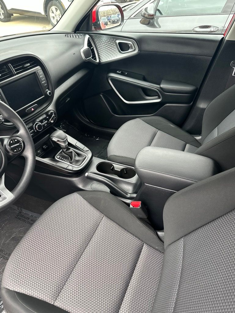 2025 Kia Soul LX Red at Community Kia