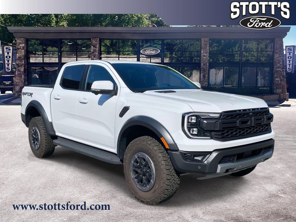 Oxford White 2025 Ford Ranger Pickup Truck Four-Wheel Drive Automatic