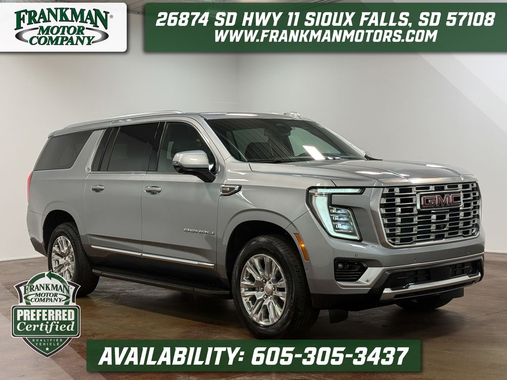 Sterling Metallic 2025 GMC Yukon XL SUV / Crossover Four-Wheel Drive