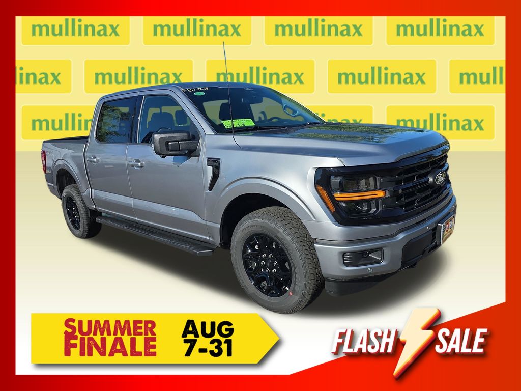 Iconic Silver 2026 Ford F-150 Pickup Truck Four-Wheel Drive Automatic