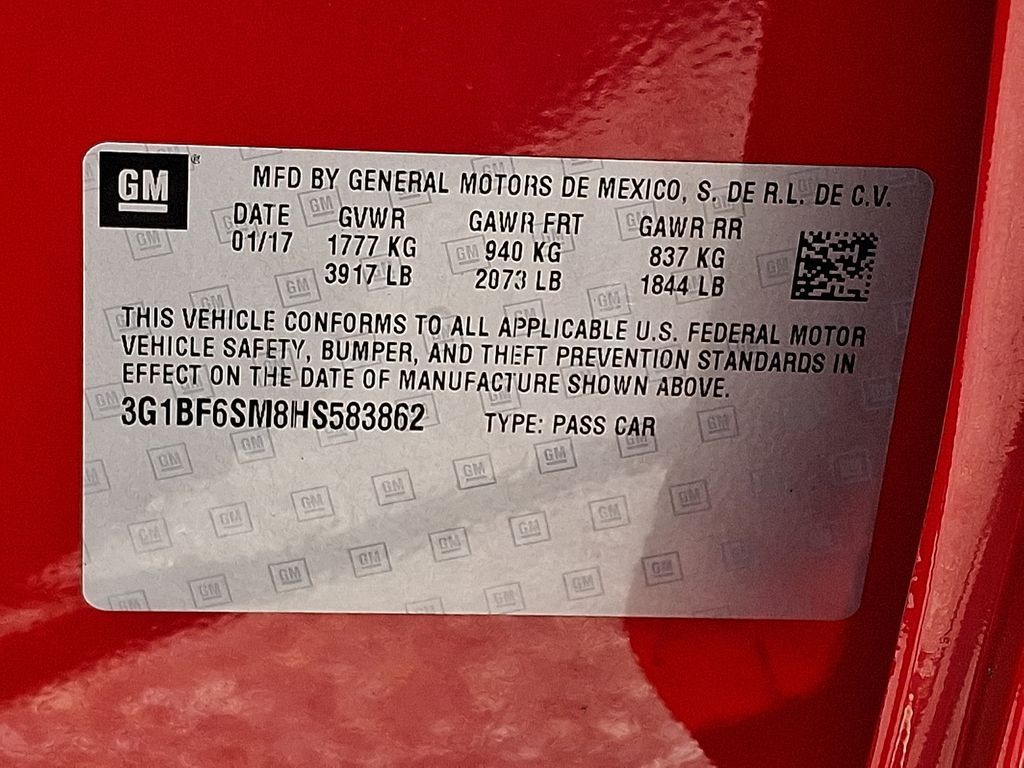 2017 Chevrolet Cruze — photo 27