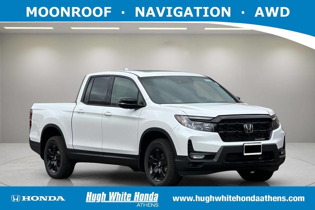 Gray (Platinum) 2026 Honda Ridgeline Pickup Truck All-Wheel Drive 9-Speed Automatic
