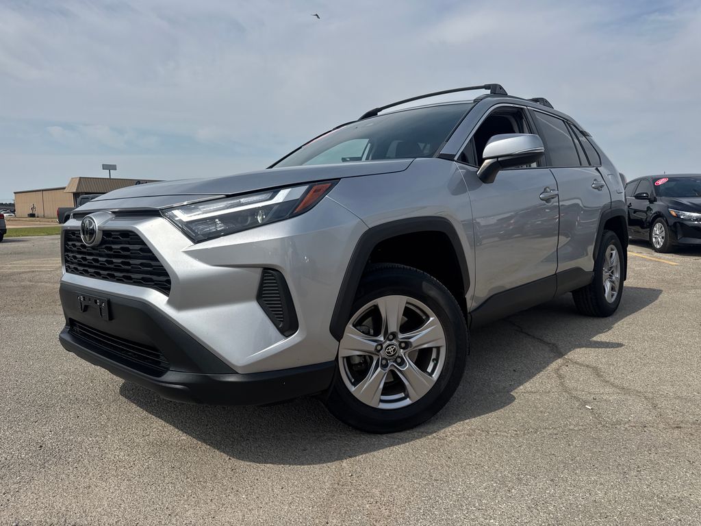 Silver Sky Metallic 2023 Toyota RAV4 SUV / Crossover Front-Wheel Drive 8-Speed Automatic