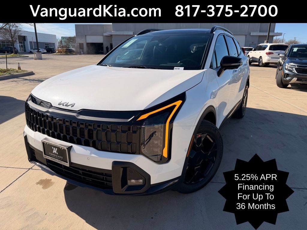 Snow White Pearl 2026 Kia Sportage Hybrid Plug-In X-Line Prestige AWD SUV / Crossover All-Wheel Drive 6-Speed Automatic