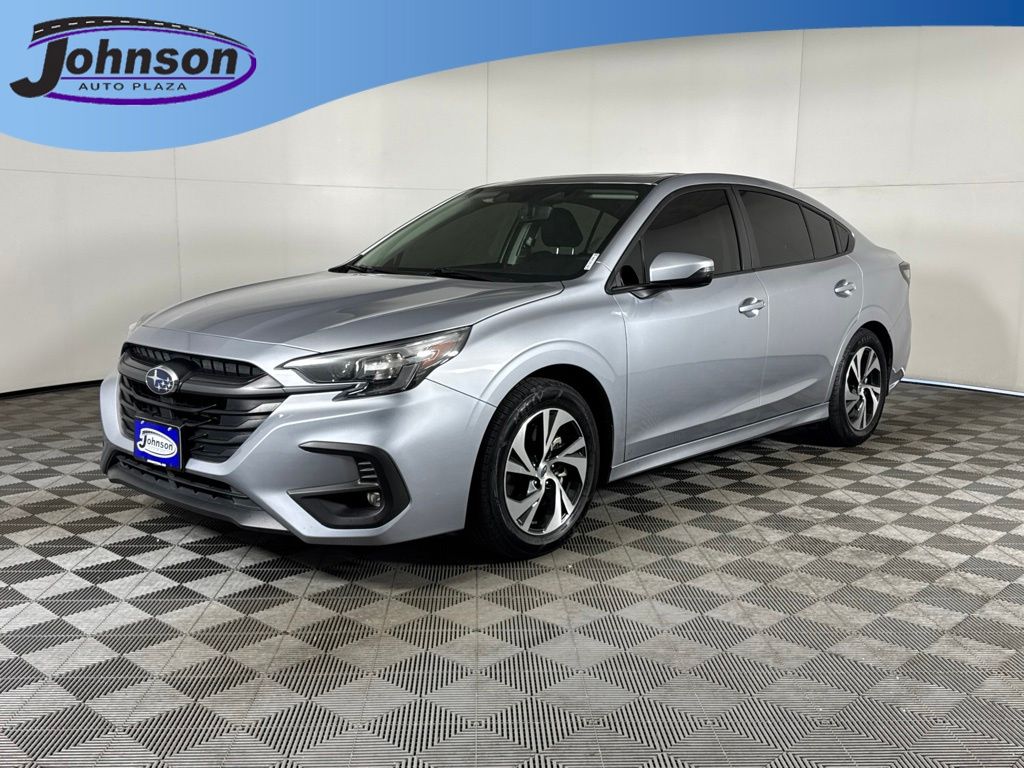 Ice Silver Metallic 2024 Subaru Legacy Sedan All-Wheel Drive Continuously Variable Transmission