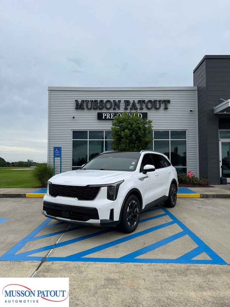 Glacial White Pearl 2024 Kia Sorento S FWD SUV / Crossover Front-Wheel Drive 8-Speed Automatic