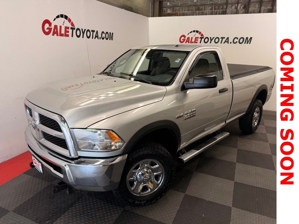 Bright Silver Clearcoat Metallic 2014 RAM 2500 Tradesman 4WD Pickup Truck Four-Wheel Drive 6-Speed Automatic