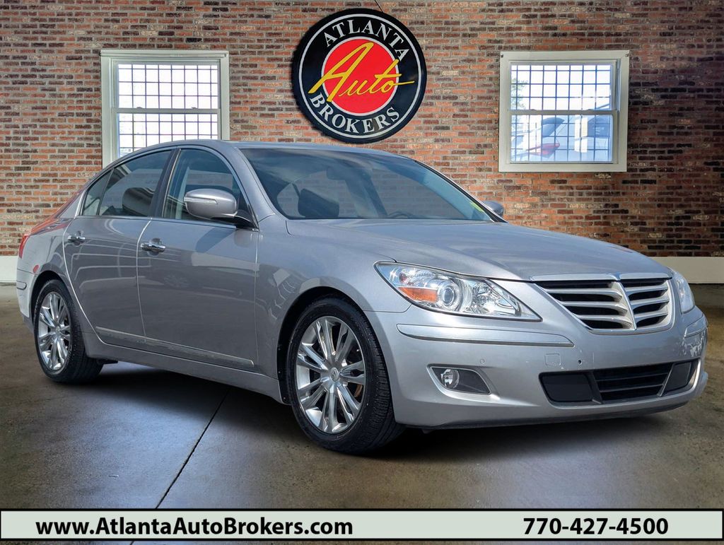 Titanium Gray Metallic 2011 Hyundai Genesis Sedan  6-Speed Automatic