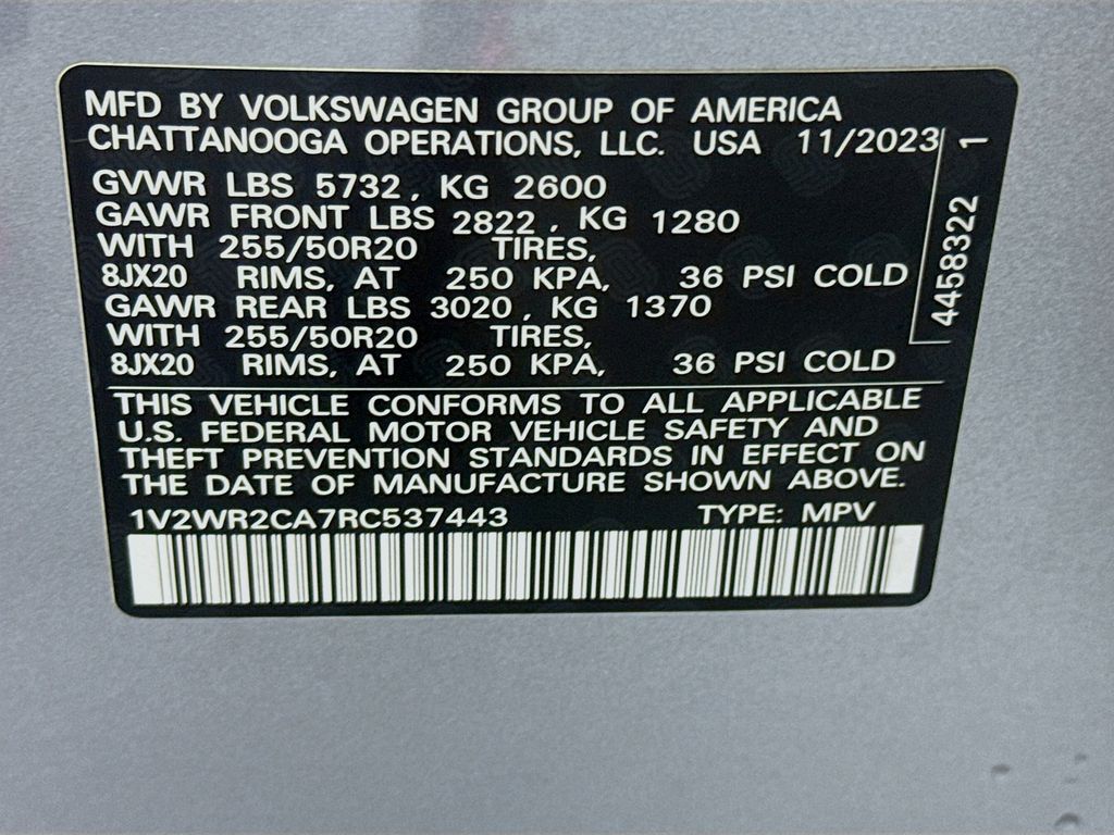 Used Car 2024 Volkswagen Atlas  2.0t Se W/technology For Sale Under $35,000 In Austin, Texas