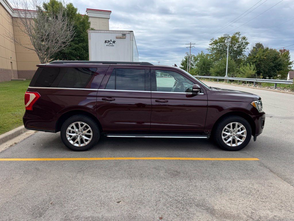 Used 2021 Burgundy Velvet Metallic Tinted Clearcoat Ford XLT image 3