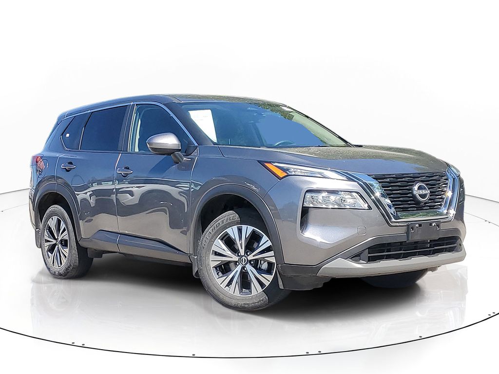 Gray (Gun Metallic) 2023 Nissan Rogue SUV / Crossover All-Wheel Drive Continuously Variable Transmission