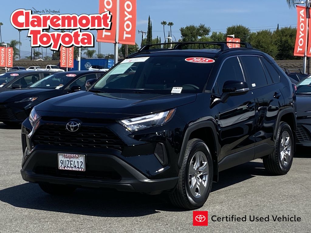 Midnight Black Metallic 2025 Toyota RAV4 SUV / Crossover Front-Wheel Drive 8-Speed Automatic