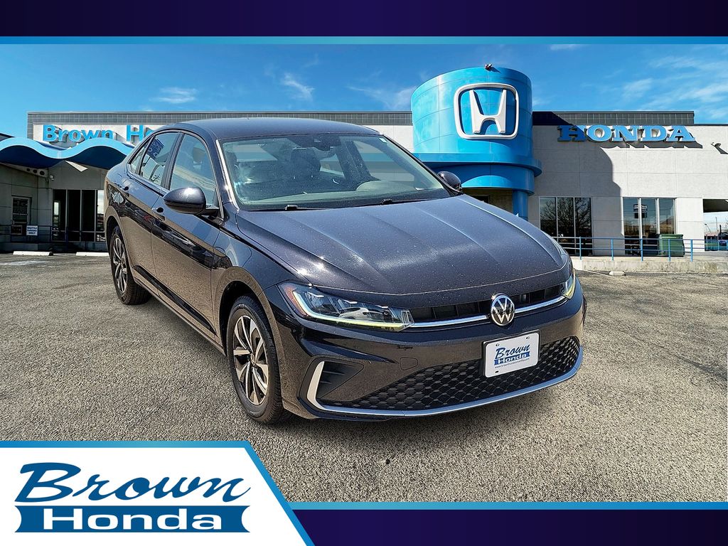 Gray 2025 Volkswagen Jetta Sedan Front-Wheel Drive 8-Speed Automatic