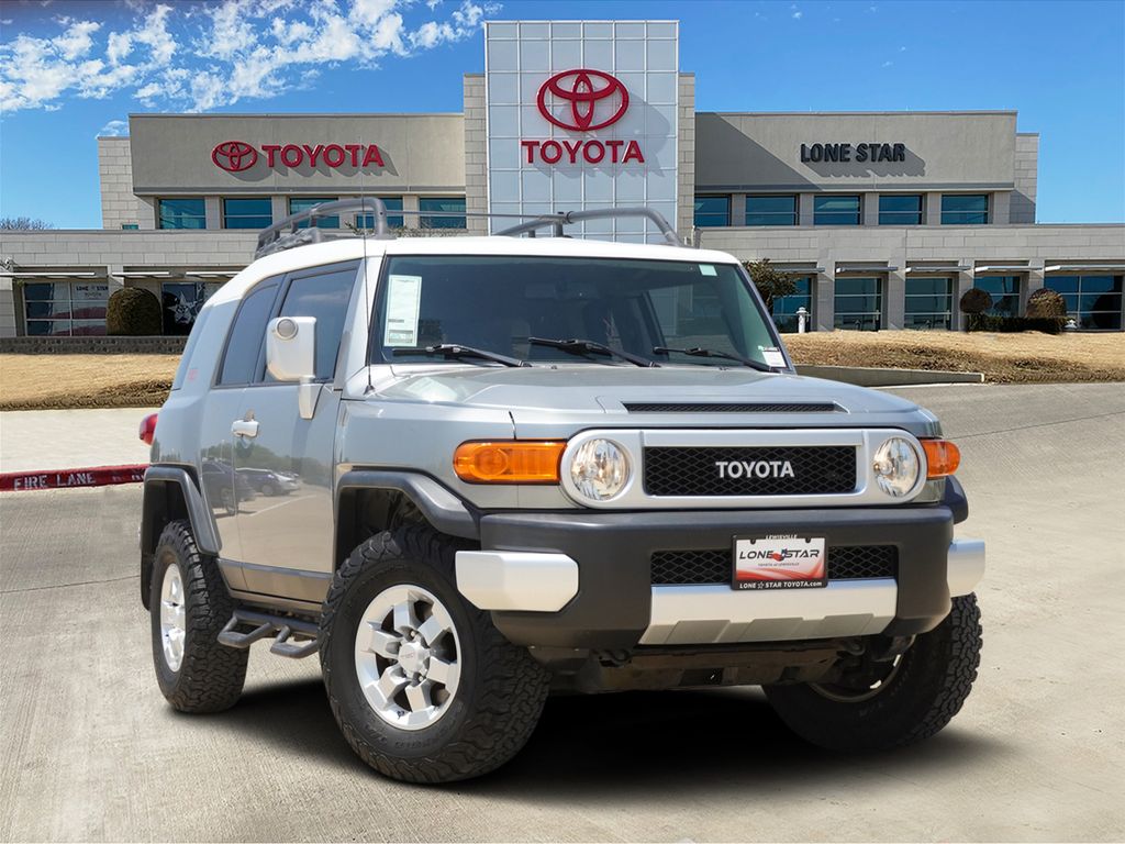 Silver Fresco Metallic 2012 Toyota FJ Cruiser SUV / Crossover Four-Wheel Drive 5-Speed Automatic